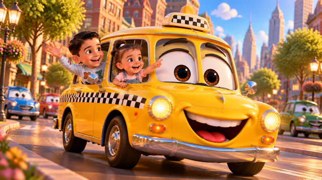 Scene 21 - Fire truck children's song