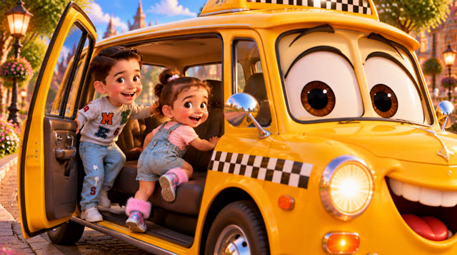 Scene 23 - Fire truck children's song