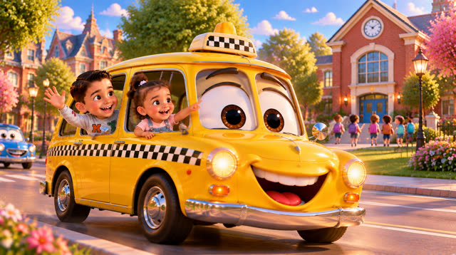 Scene 24 - Fire truck children's song