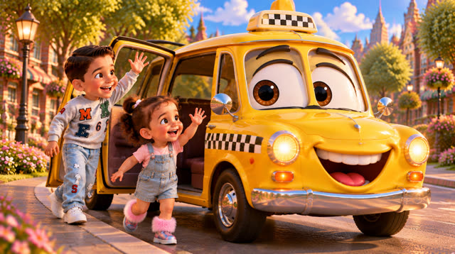 Scene 25 - Fire truck children's song