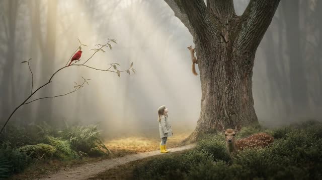 Scene 12 - Lily et la Magie de la Forêt