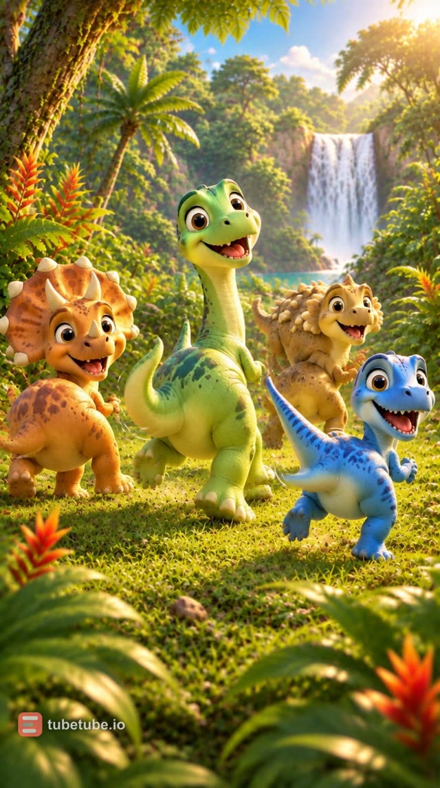 Scene 8 - The Dinosaur Dance Party