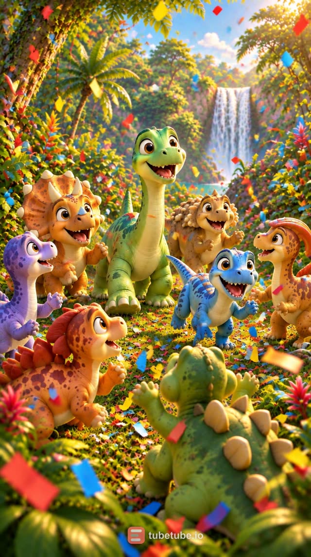 Scene 9 - The Dinosaur Dance Party