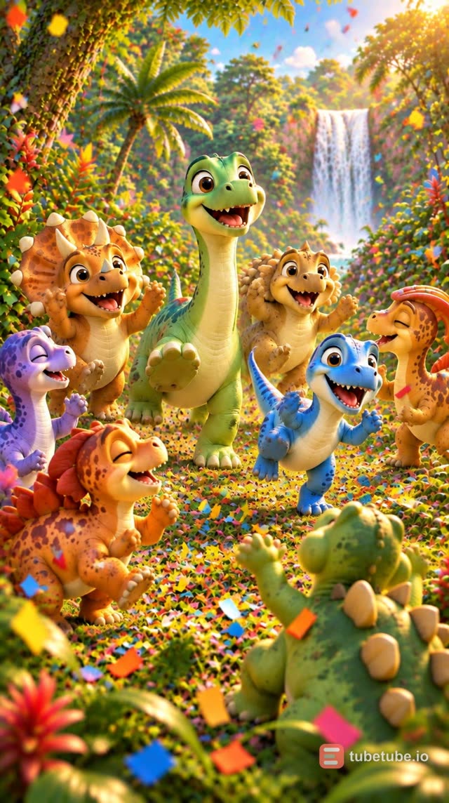 Scene 10 - The Dinosaur Dance Party