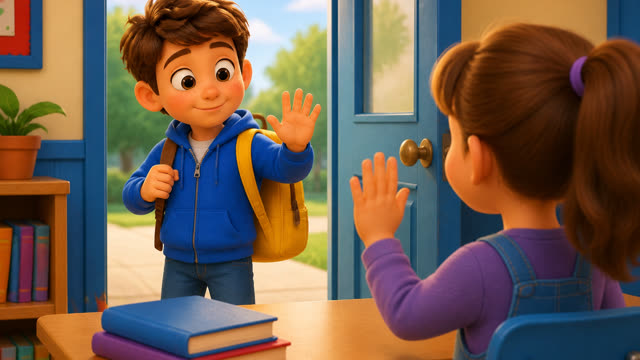 Scene 2 - English School Bye Bye