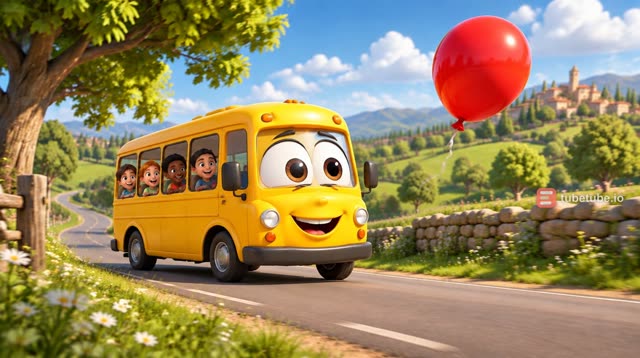 Scene 3 - Milo le petit bus des couleurs
