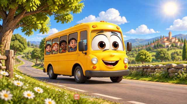 Scene 6 - Milo le petit bus des couleurs