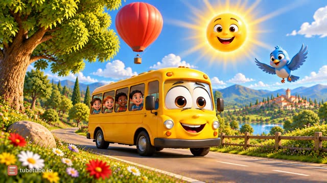 Scene 12 - Milo le petit bus des couleurs