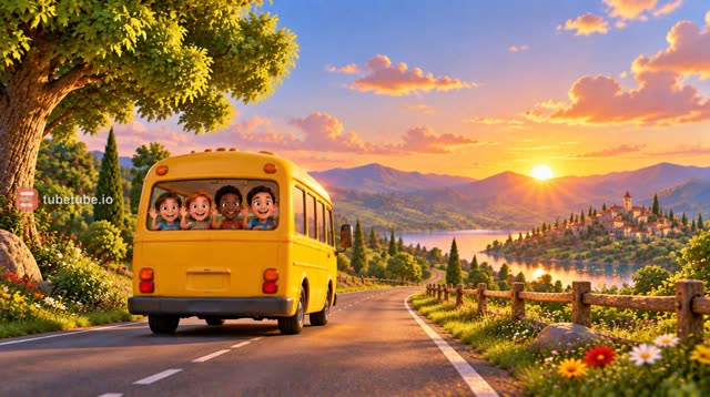 Scene 13 - Milo le petit bus des couleurs
