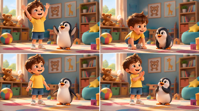 Scene 1 - Up, Down, Clap Clap!