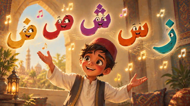 Scene 4 - Mon bel alphabet arabe