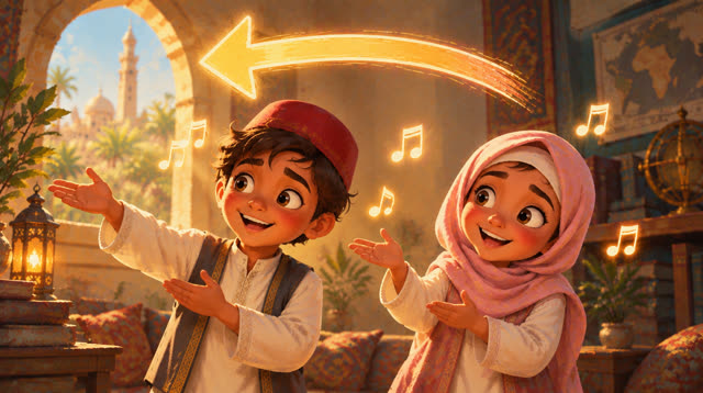 Scene 5 - Mon bel alphabet arabe