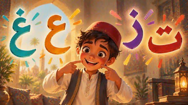 Scene 6 - Mon bel alphabet arabe