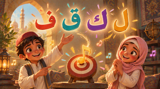 Scene 7 - Mon bel alphabet arabe