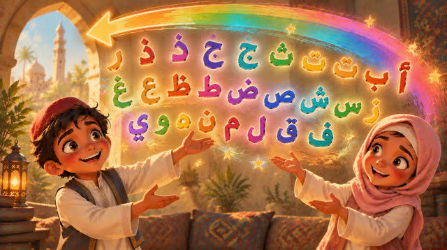 Scene 9 - Mon bel alphabet arabe