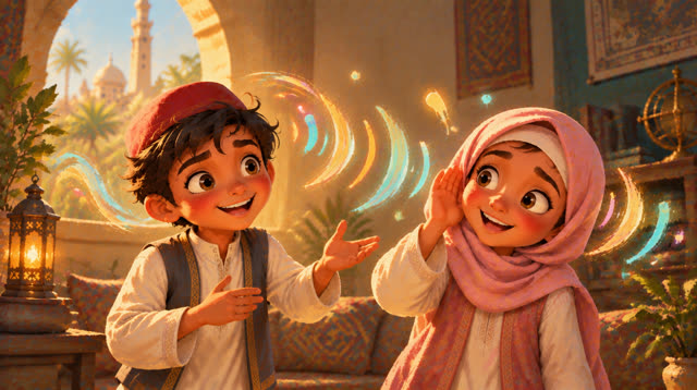 Scene 10 - Mon bel alphabet arabe