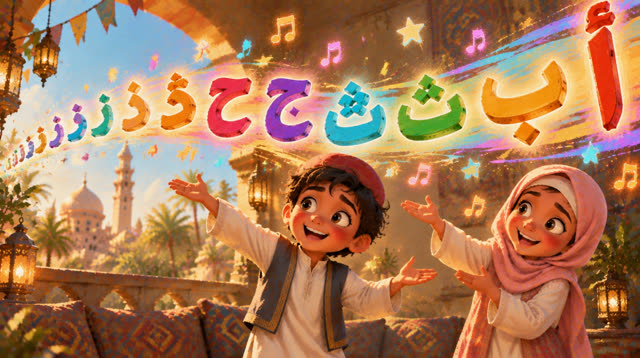 Scene 12 - Mon bel alphabet arabe