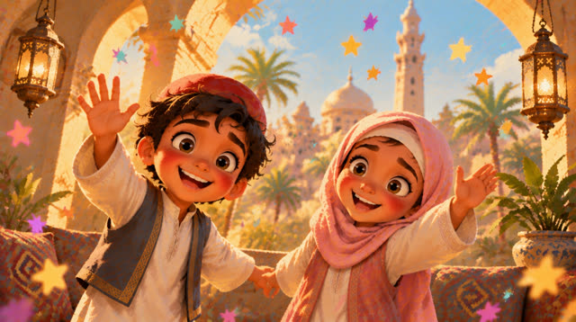 Scene 13 - Mon bel alphabet arabe