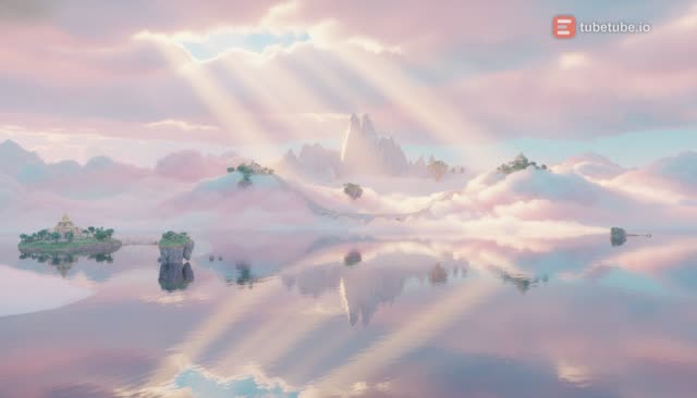 Scene 2 - Visual: Wide cinematic sunset shot. Voice: “Would you visit a place like this?” On-screen text: “YES or NO? 👇”