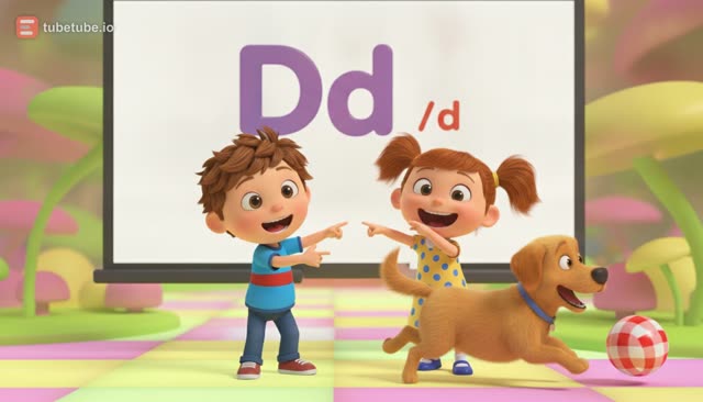Scene 5 - A to Z alphabet learning