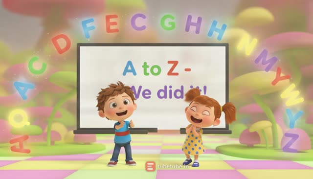 Scene 12 - A to Z alphabet learning