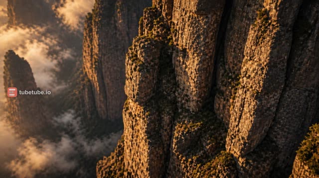 Scene 6 - Visual: Wide cinematic sunset shot. Voice: “Would you visit a place like this?” On-screen text: “YES or NO? 👇”