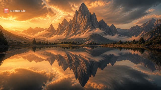 Scene 8 - Visual: Wide cinematic sunset shot. Voice: “Would you visit a place like this?” On-screen text: “YES or NO? 👇”