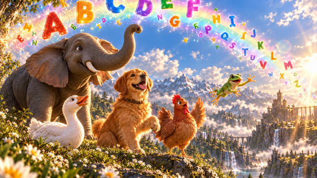Scene 9 - Rainbow ABC Musical Adventure