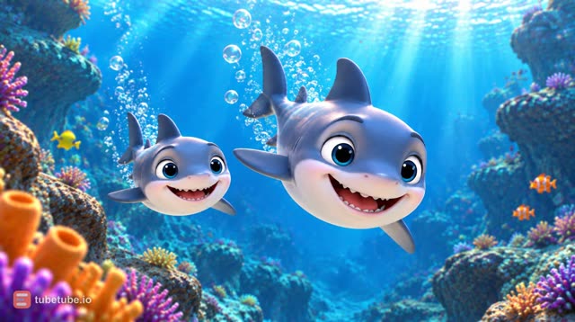 Scene 5 - Shark Family Dance