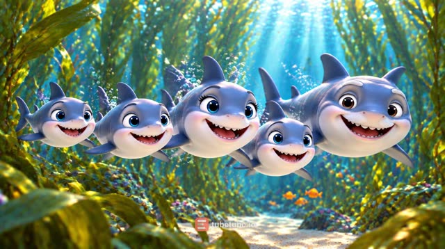 Scene 9 - Shark Family Dance