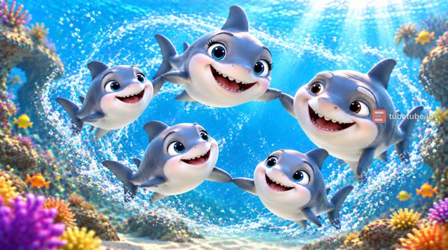 Scene 11 - Shark Family Dance