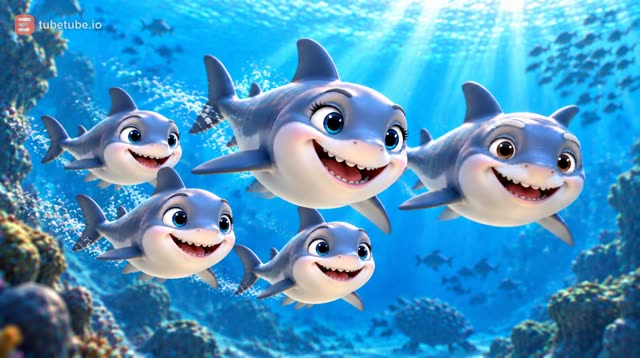 Scene 12 - Shark Family Dance