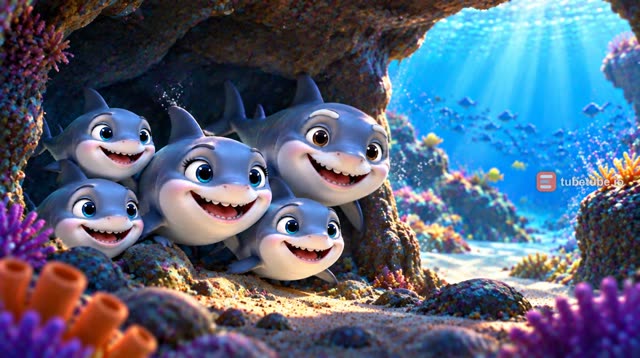 Scene 14 - Shark Family Dance