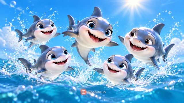 Scene 16 - Shark Family Dance