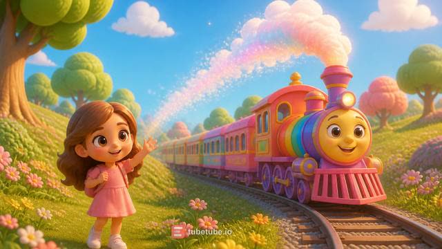 Scene 5 - Giulia e il Treno Arcobaleno