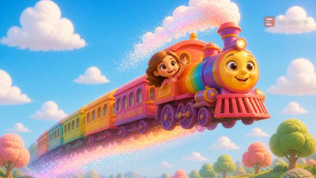 Scene 7 - Giulia e il Treno Arcobaleno