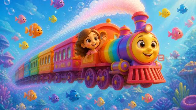 Scene 11 - Giulia e il Treno Arcobaleno