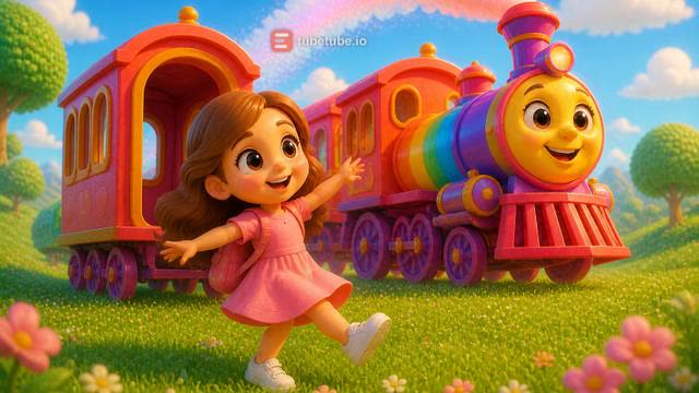 Scene 14 - Giulia e il Treno Arcobaleno