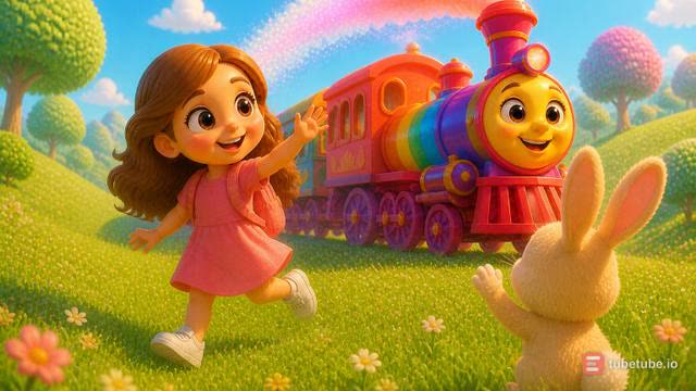 Scene 17 - Giulia e il Treno Arcobaleno