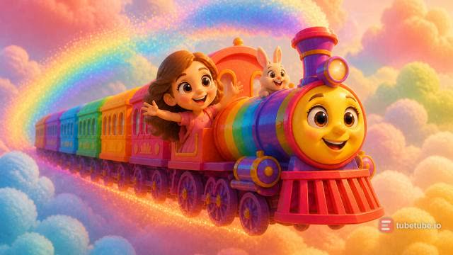 Scene 20 - Giulia e il Treno Arcobaleno