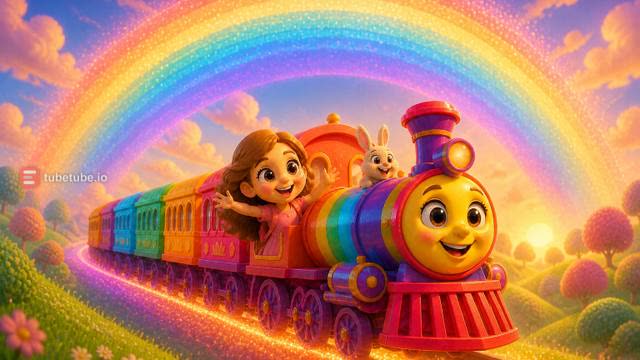 Scene 21 - Giulia e il Treno Arcobaleno
