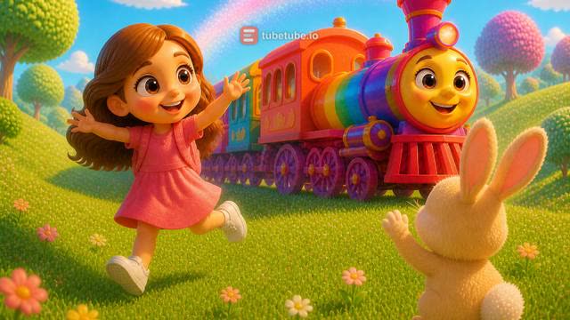 Scene 22 - Giulia e il Treno Arcobaleno