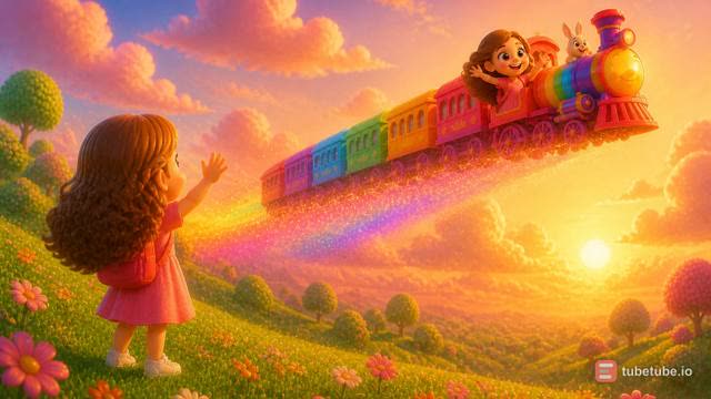 Scene 25 - Giulia e il Treno Arcobaleno