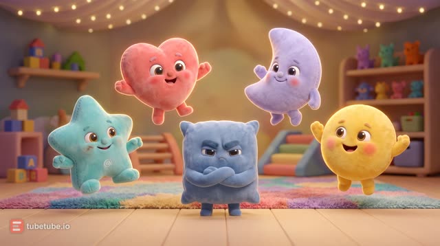 Scene 6 - Grumpy Pillow and Happy Bunch