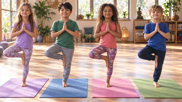 Scene 5 - Yoga 5 Poses