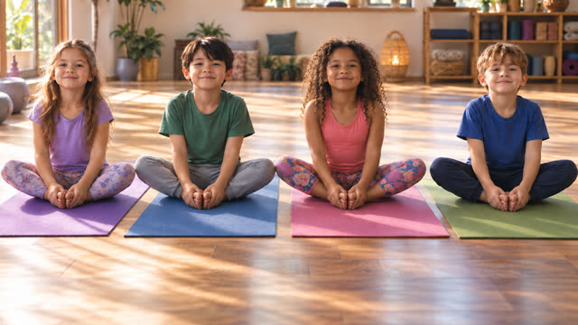 Scene 7 - Yoga 5 Poses