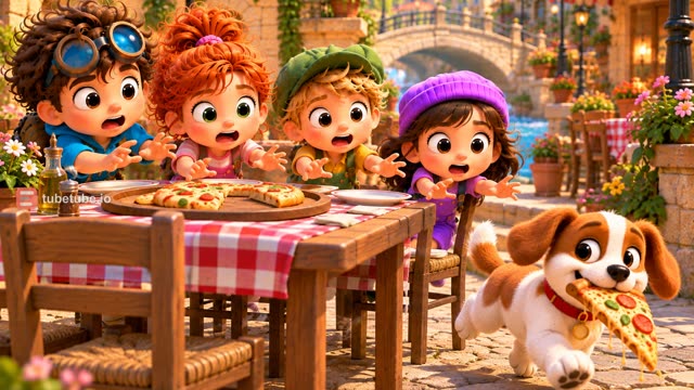 Scene 7 - Tiny Town Pizza Hunt