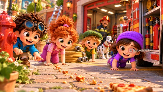 Scene 11 - Tiny Town Pizza Hunt