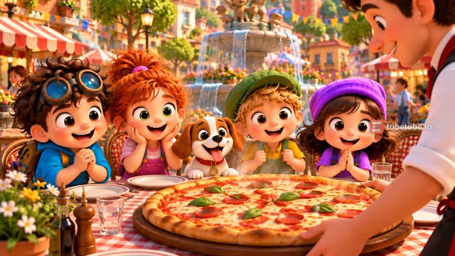 Scene 14 - Tiny Town Pizza Hunt