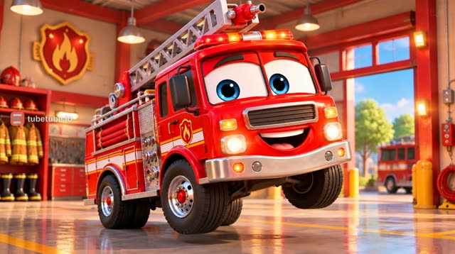 Scene 2 - Leo the Fire Truck | Wee-Woo, Let's Go! |Beep, beep!